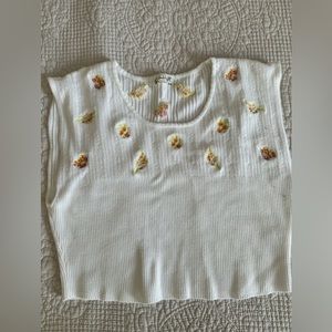 free people sweater crop